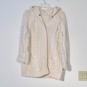 TWELFTH STREET BY CYNTHIA VINCENT WOOL CARDIGAN, SMALL